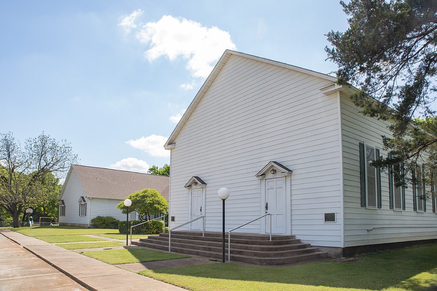 Shiloh Cumberland Presbyterian Church in Ovilla, Texas — historic landmark in this Ellis County town
